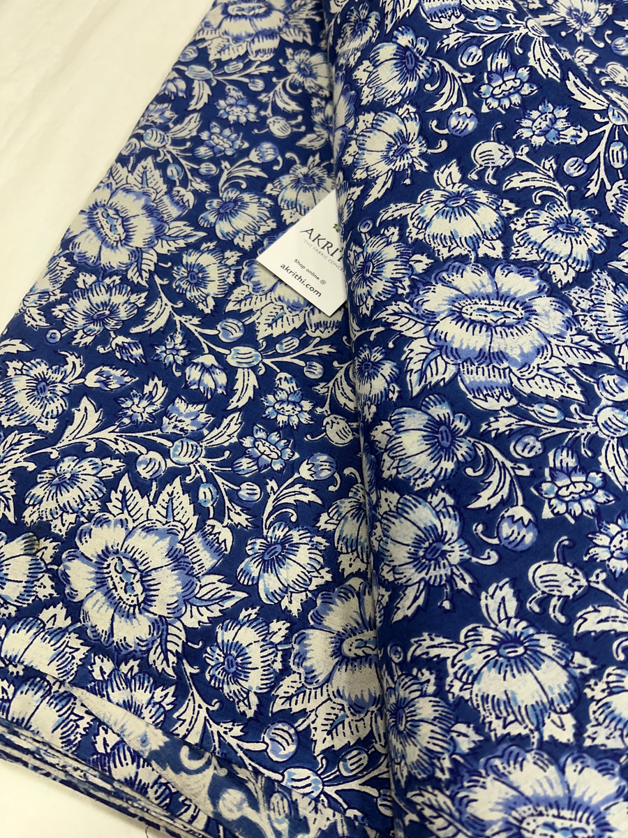 Printed pure cotton fabric