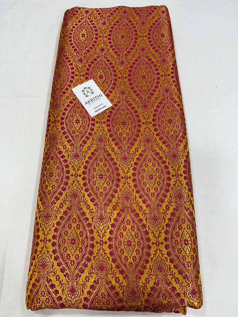 Banarasi brocade fabric