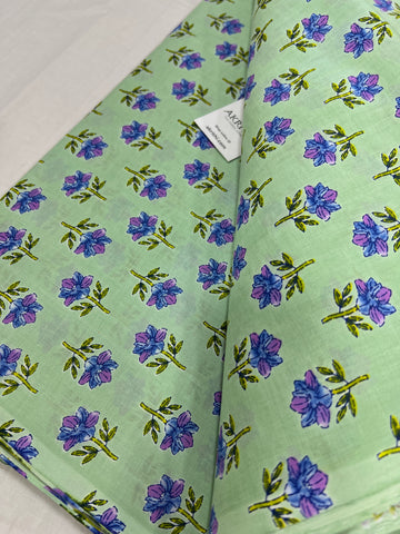 Printed pure cotton fabric