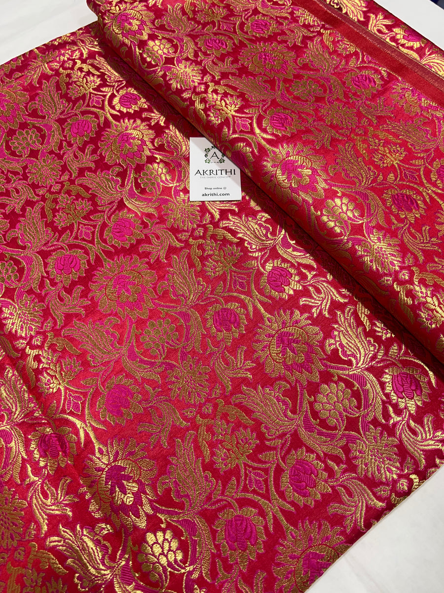 Banarasi brocade fabric