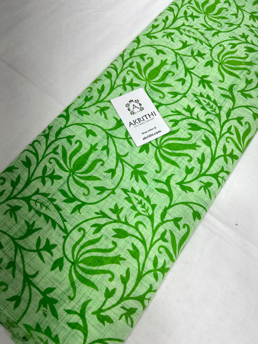 Printed pure cotton fabric