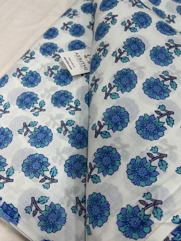 Printed pure cotton fabric