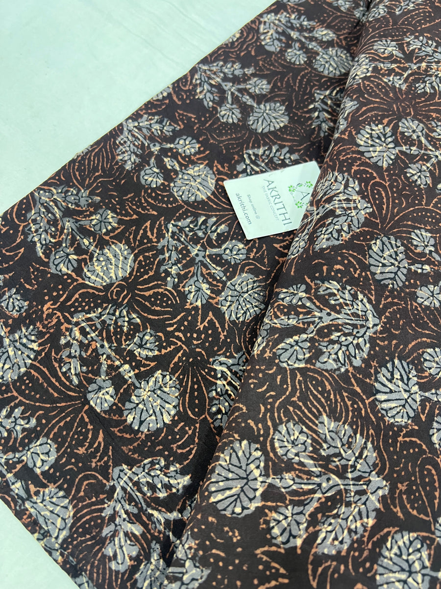 Hand block Printed pure cotton fabric