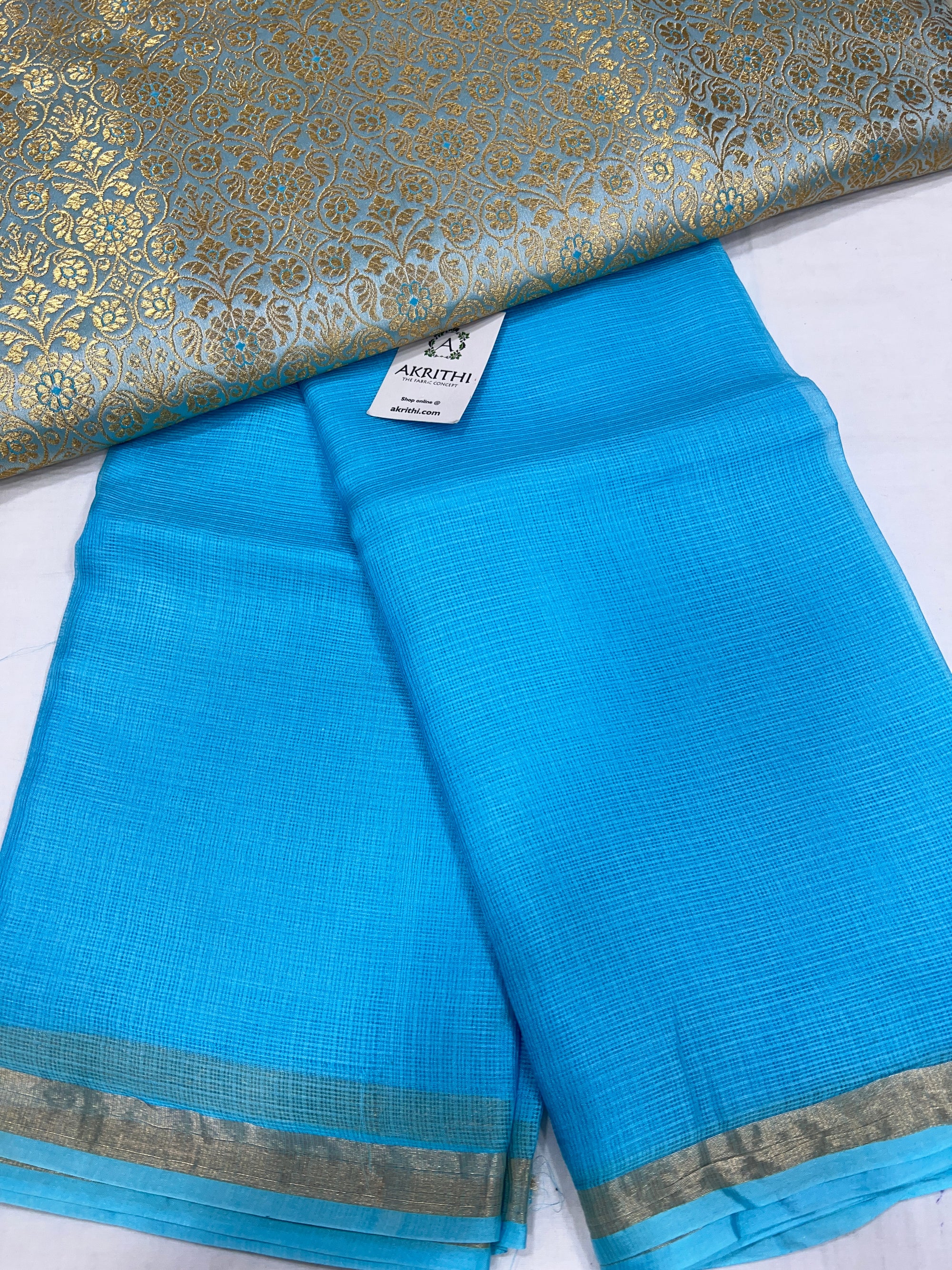 Pure silk kota saree with blouse