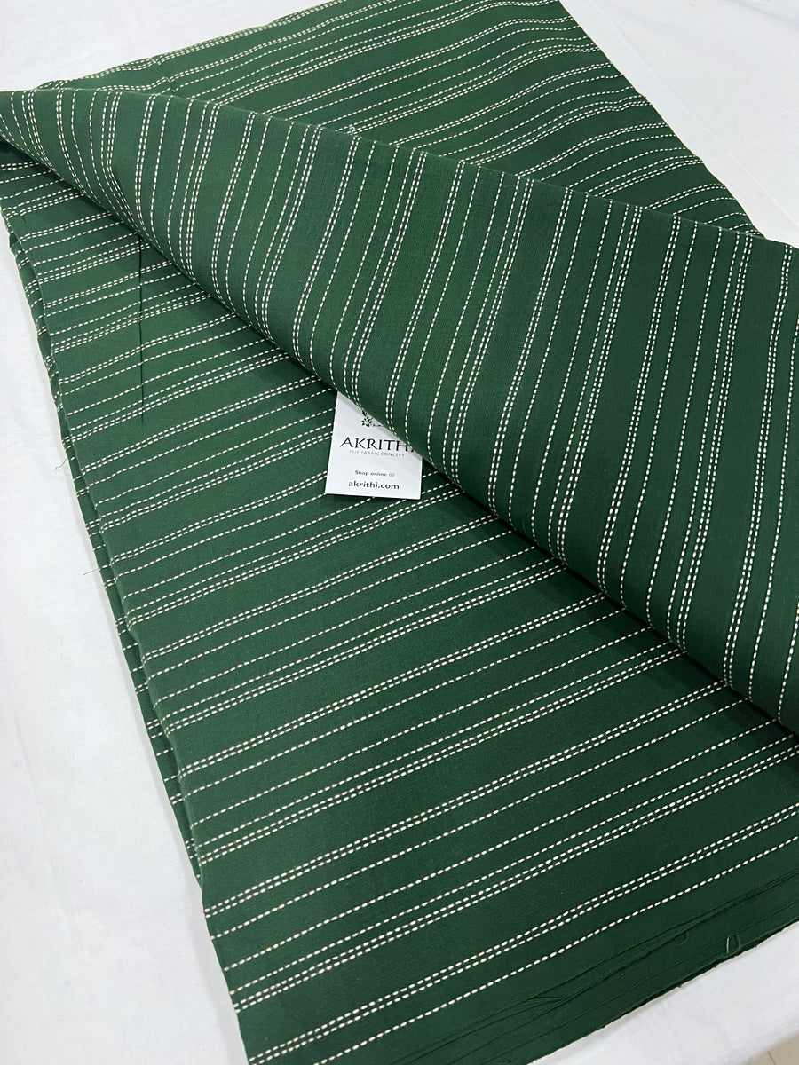 Woven pure cotton fabric