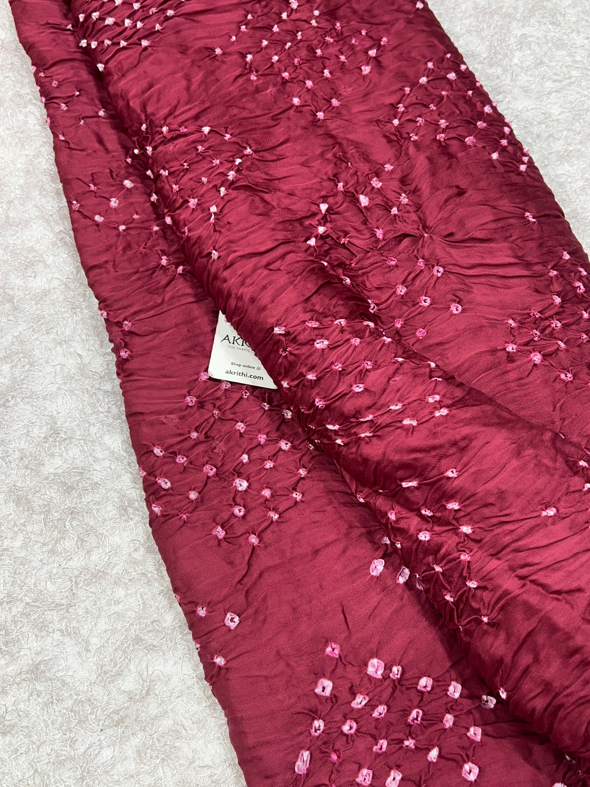Bandhani Pure Modal Fabric