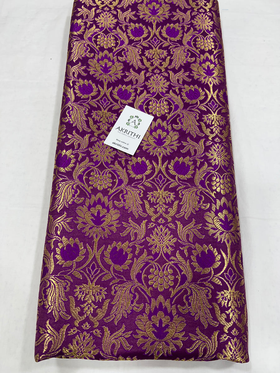 Banarasi brocade fabric