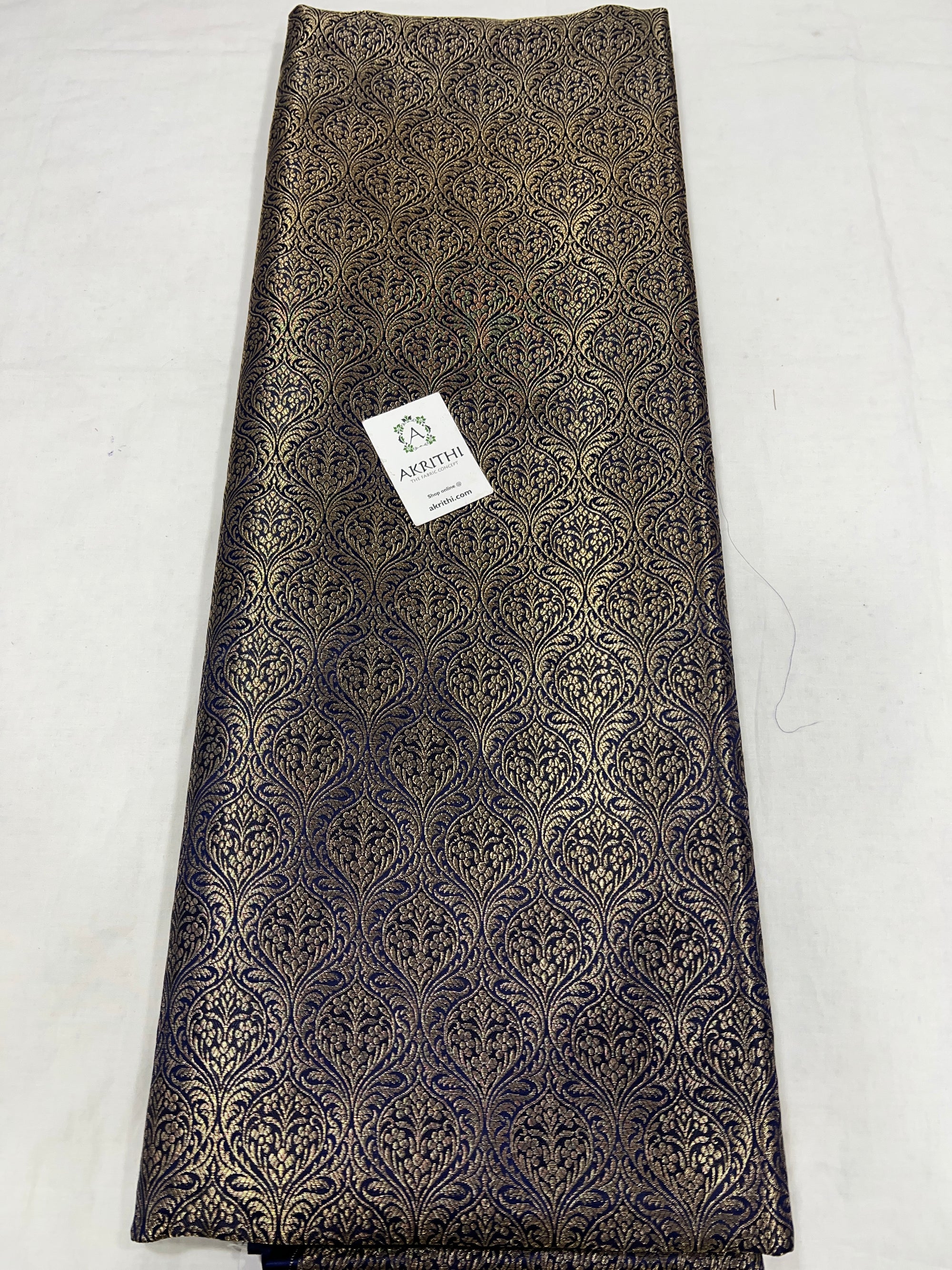 Pure Banarasi brocade fabric