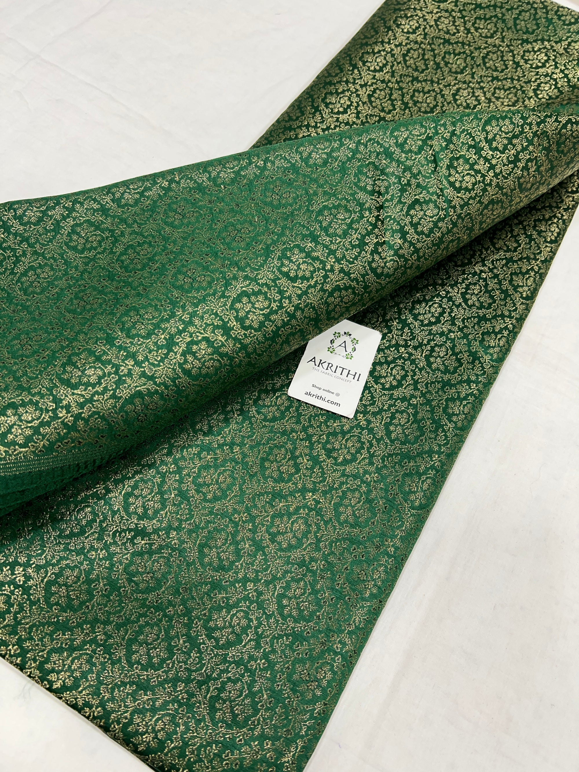 Pure Banarasi brocade fabric