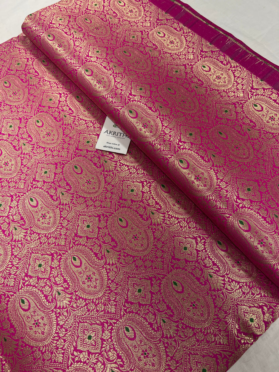 Banarasi brocade fabric