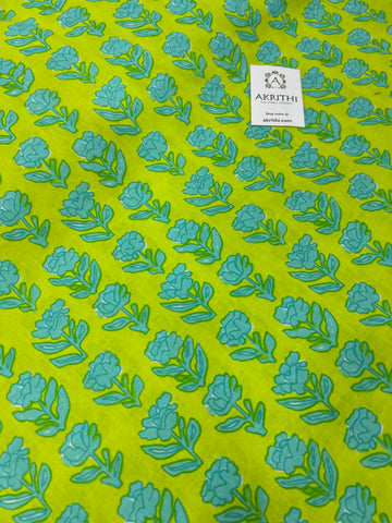 Printed pure cotton fabric