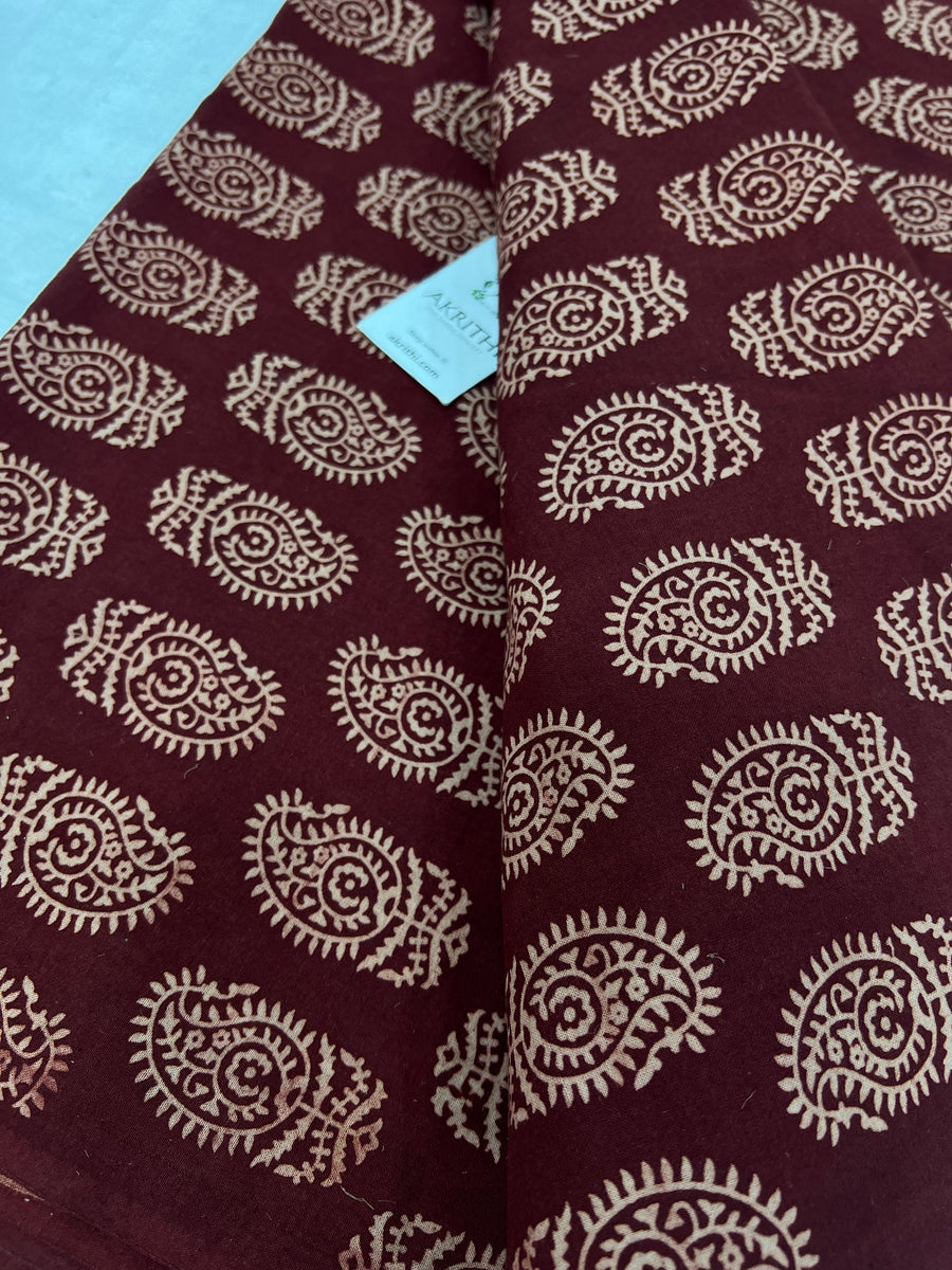 Printed pure cotton fabric