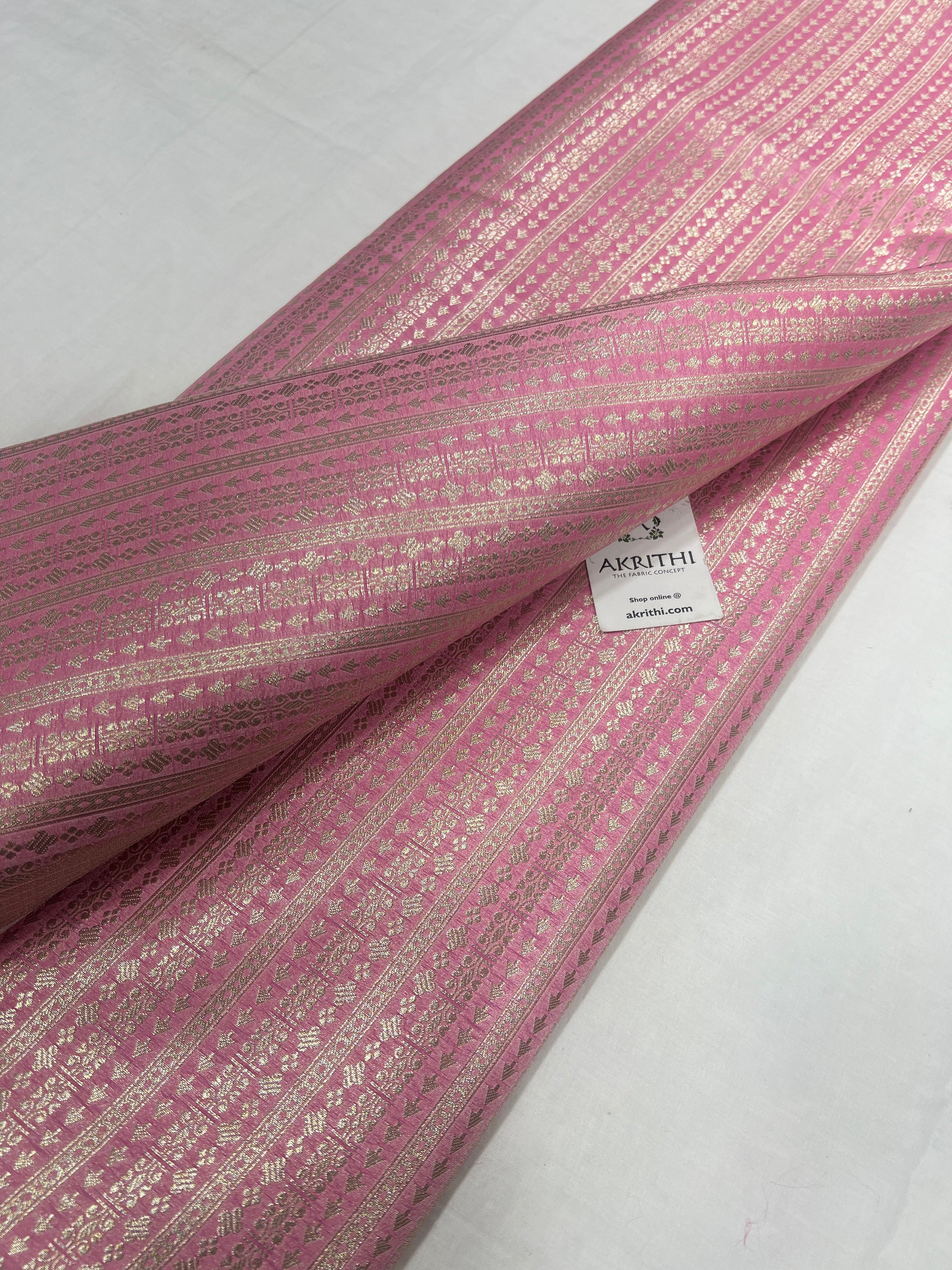 Pure Banarasi brocade fabric