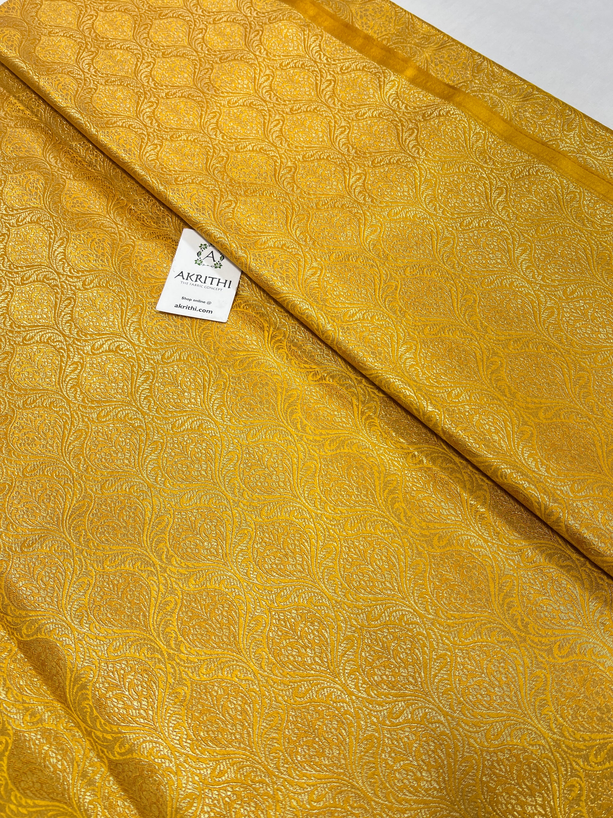 Pure Banarasi brocade fabric