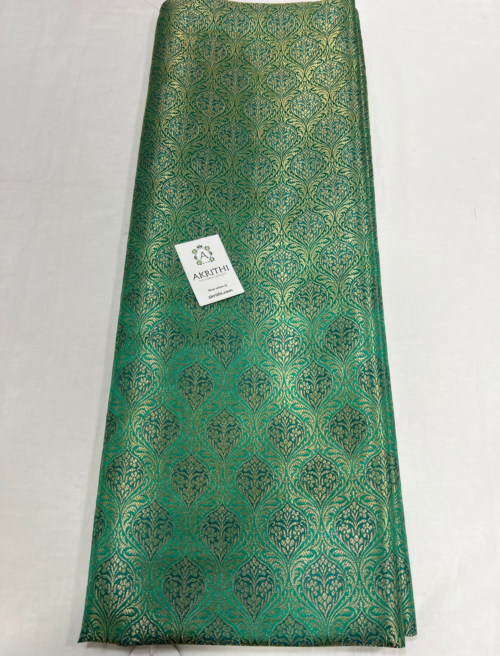 Pure Banarasi brocade fabric