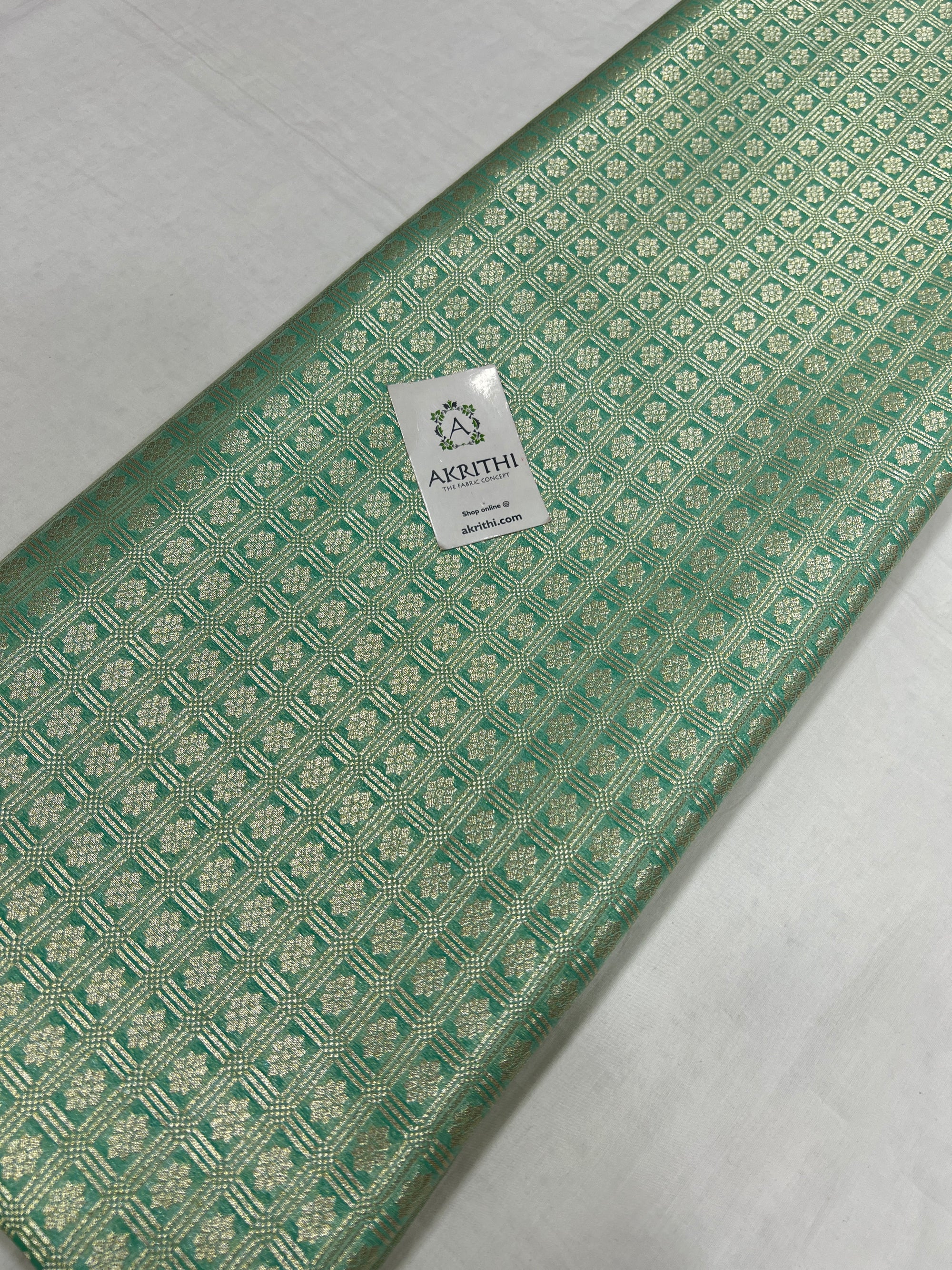 Pure Banarasi brocade fabric