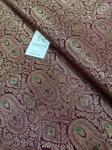 Banarasi brocade fabric