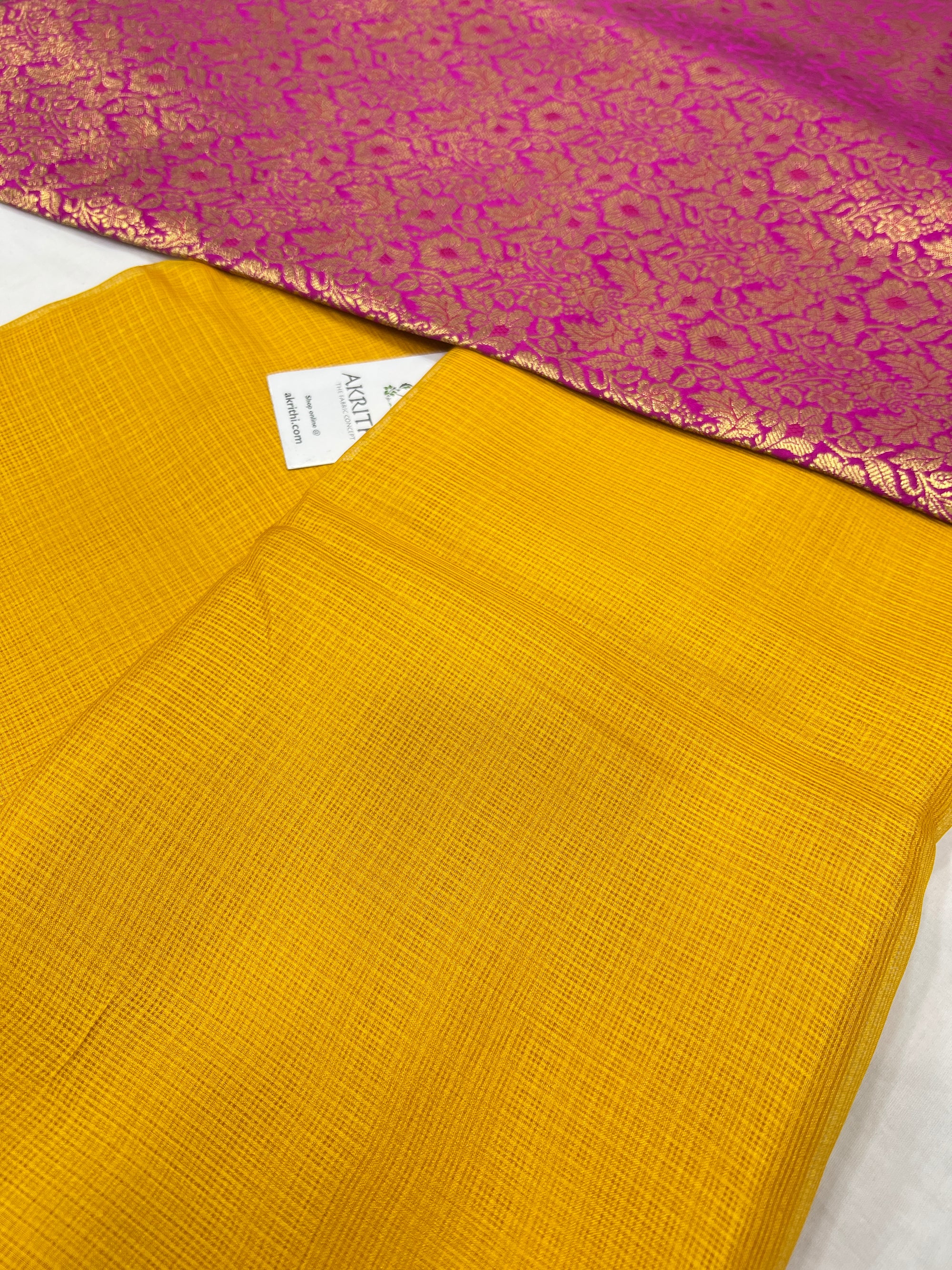 Pure silk kota saree with blouse