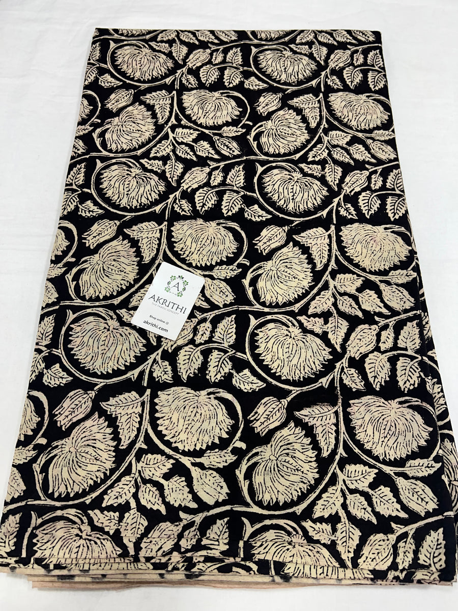 Hand block Printed pure cotton fabric