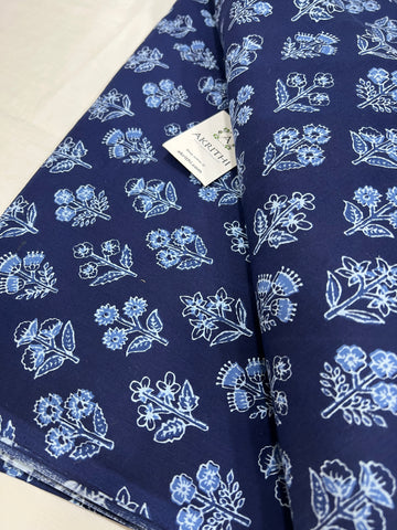 Printed pure cotton fabric