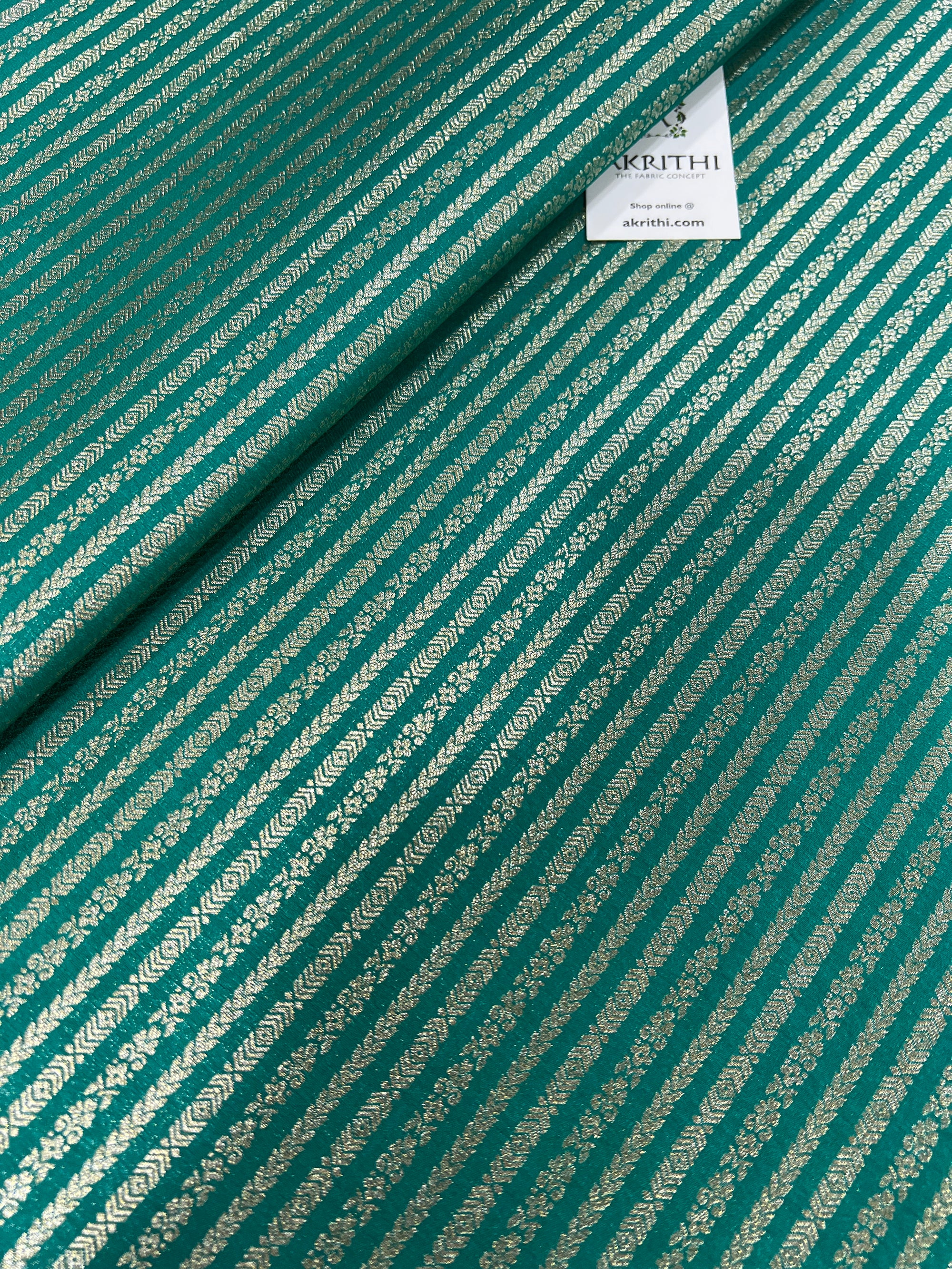 Pure Banarasi brocade fabric