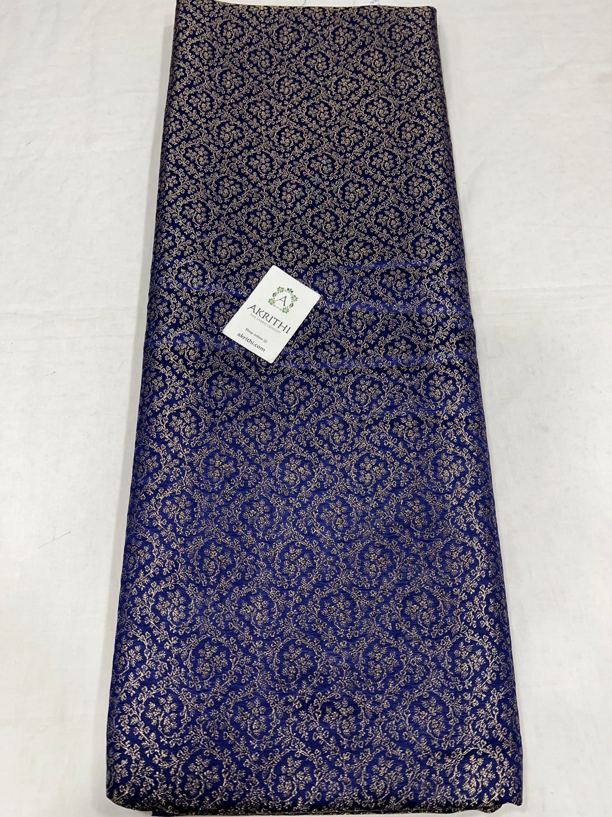 Pure Banarasi brocade fabric