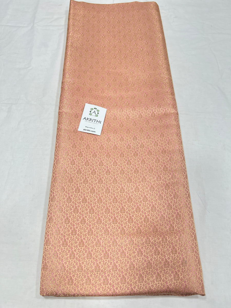 Pure Banarasi brocade fabric