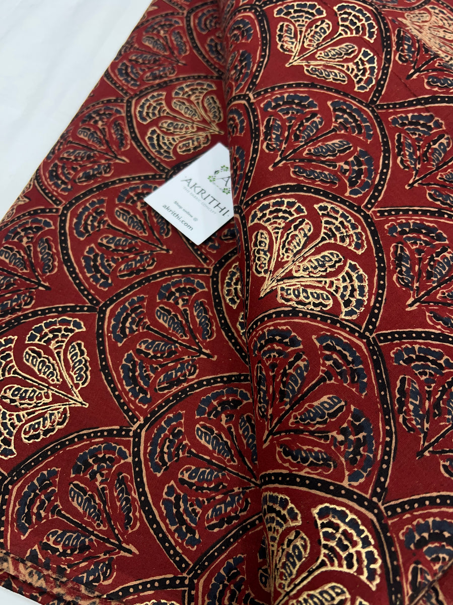 Printed pure cotton fabric