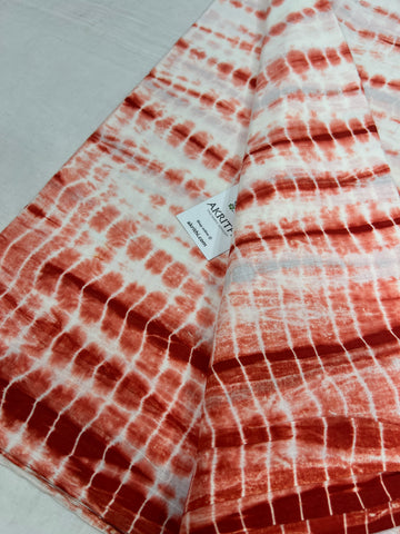 Shibori Printed pure cotton fabric