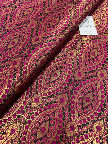 Buy Banarasi fabric online : Soft Banarasi brocade fabrics, Banarasi ...