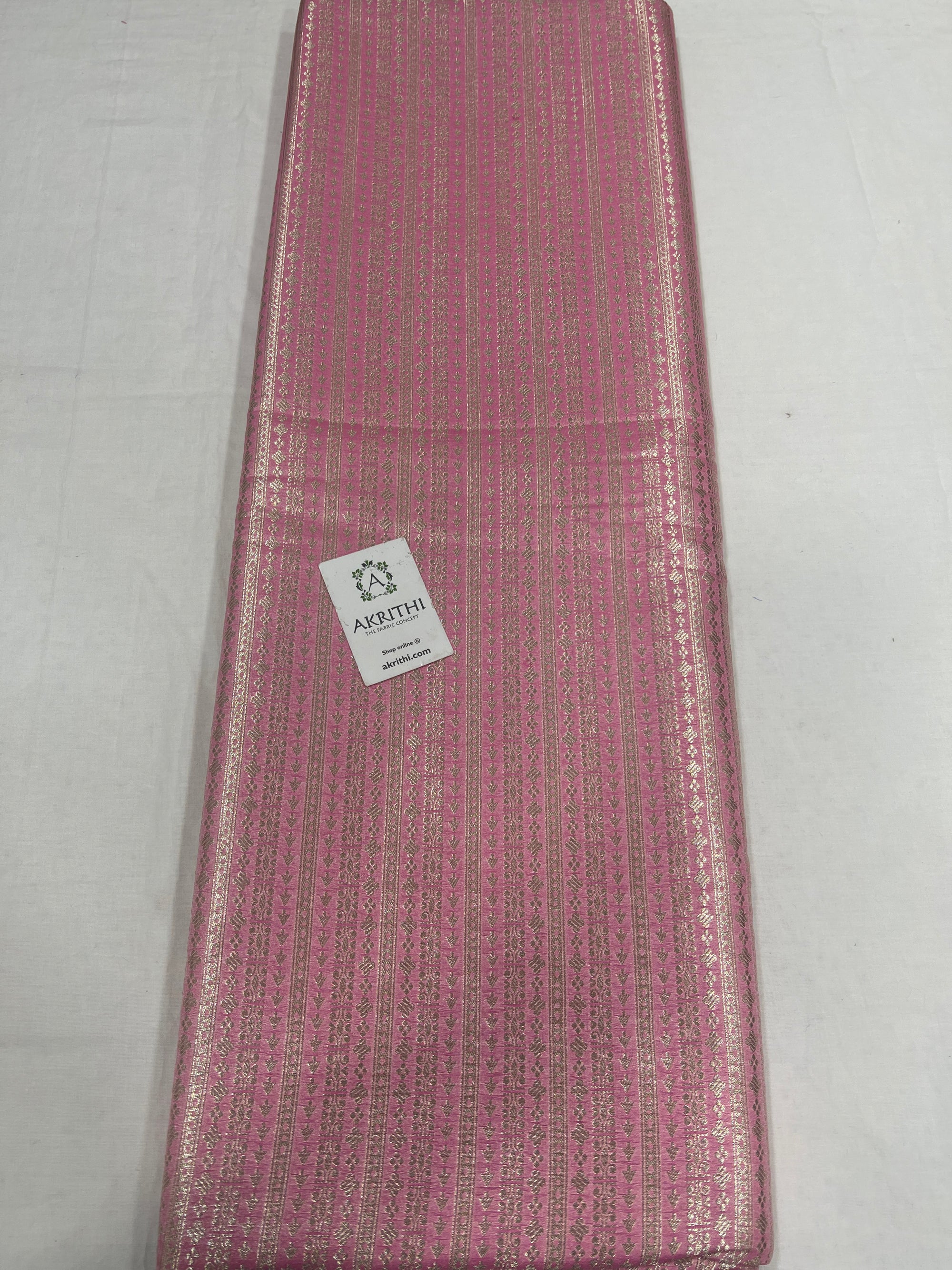 Pure Banarasi brocade fabric