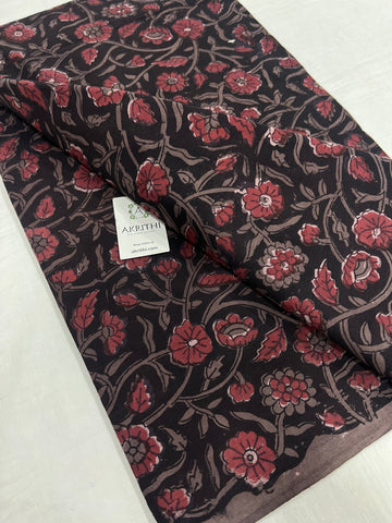 Jahota hand block printed pure cotton fabric