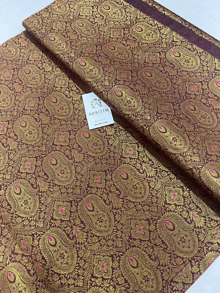 Banarasi brocade fabric