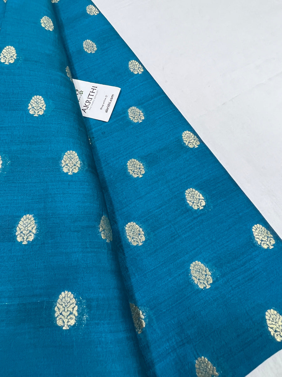 Pure chiniya silk Banarasi brocade fabric