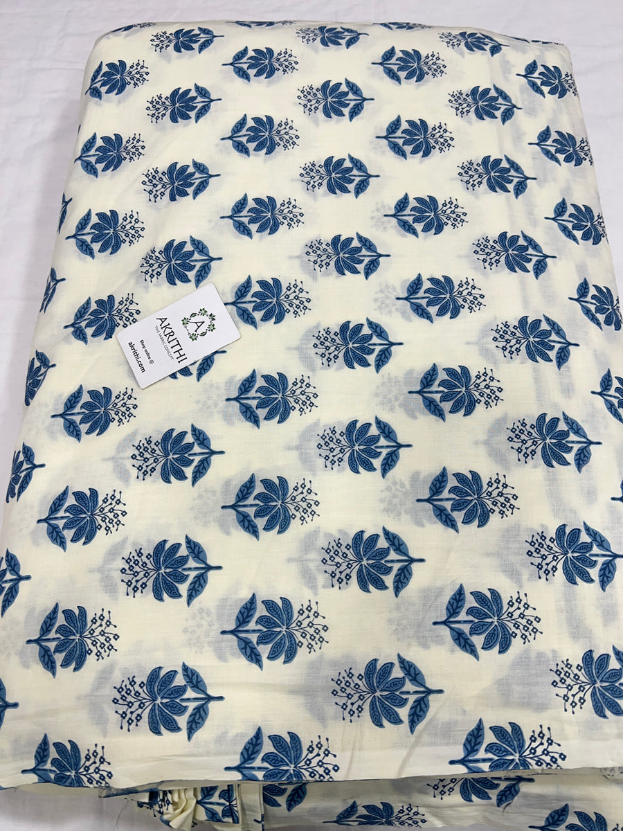 Printed pure cotton fabric