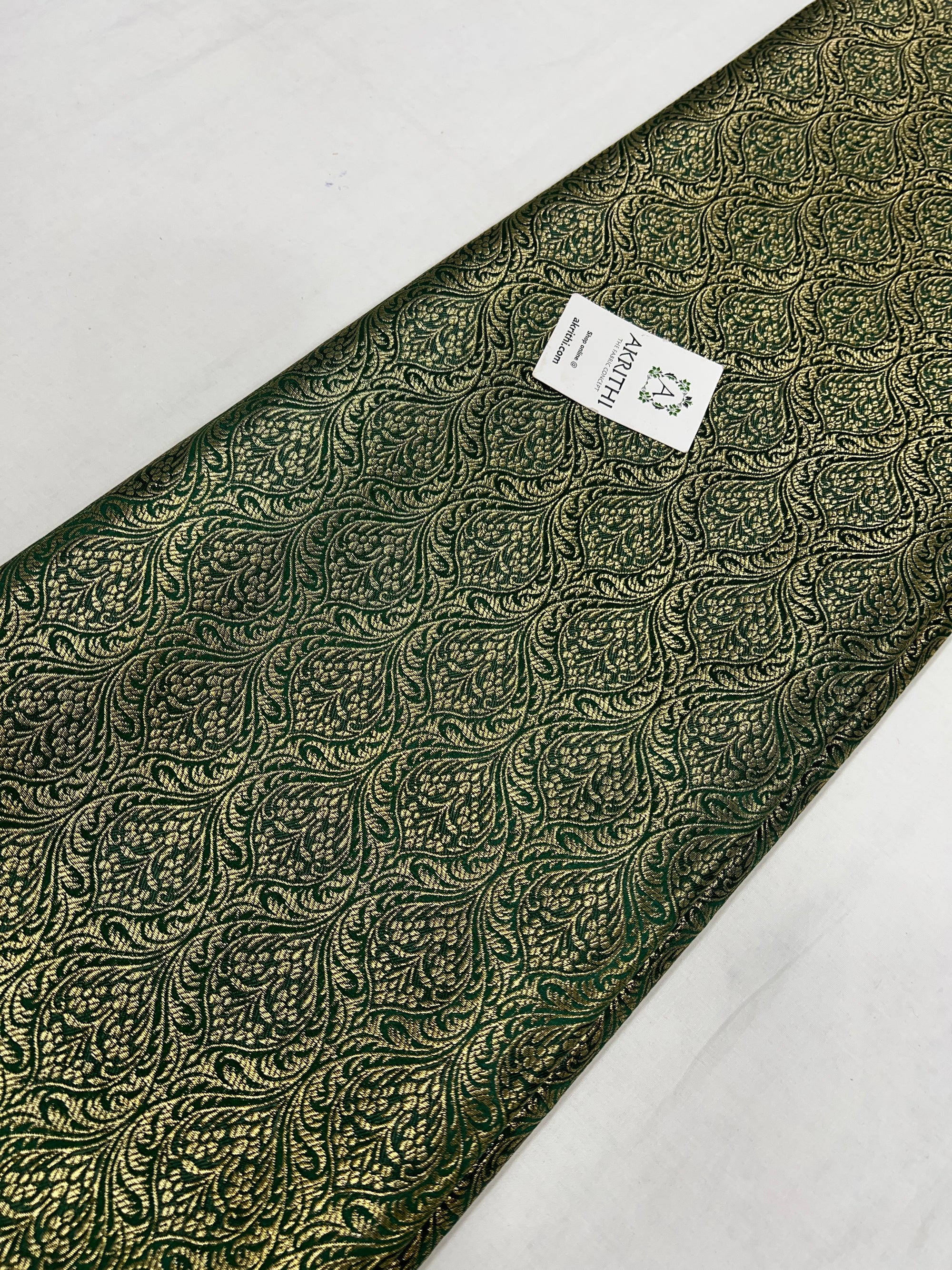 Pure Banarasi brocade fabric