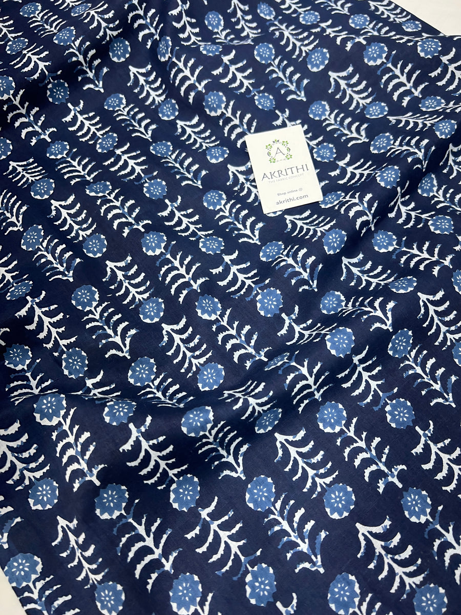 Printed pure cotton fabric