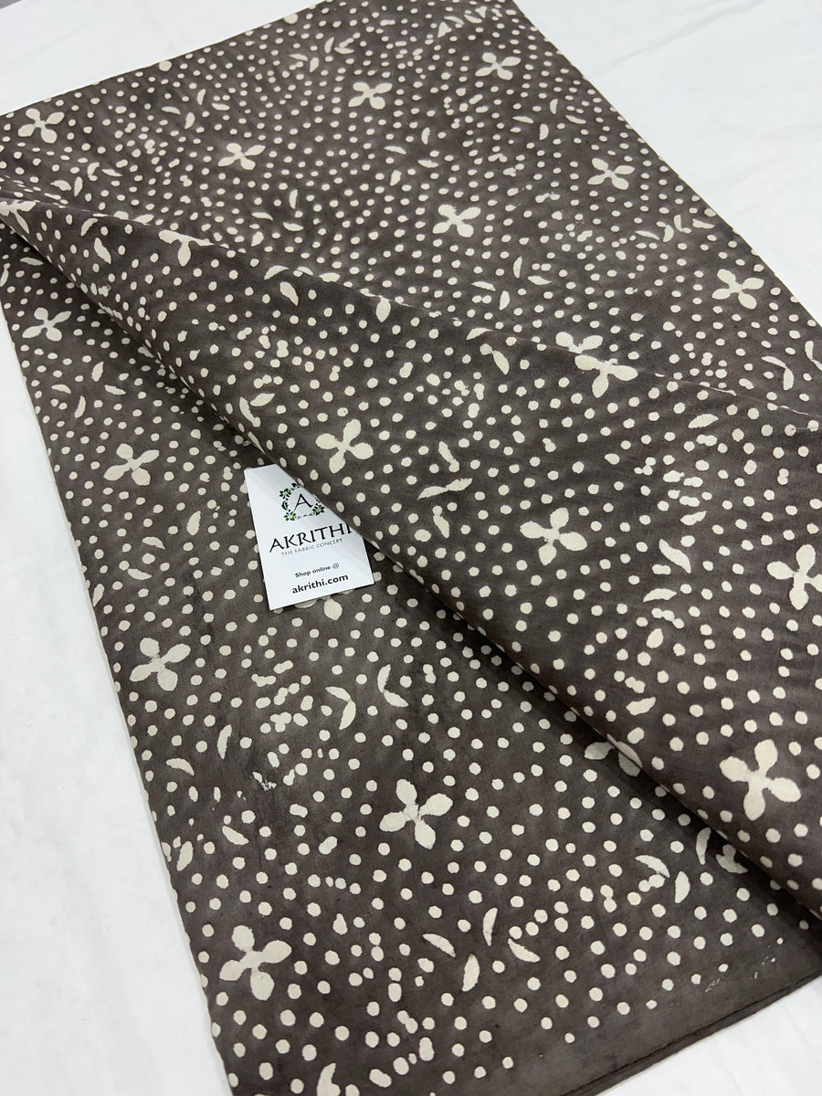 Dabu Printed pure cotton fabric