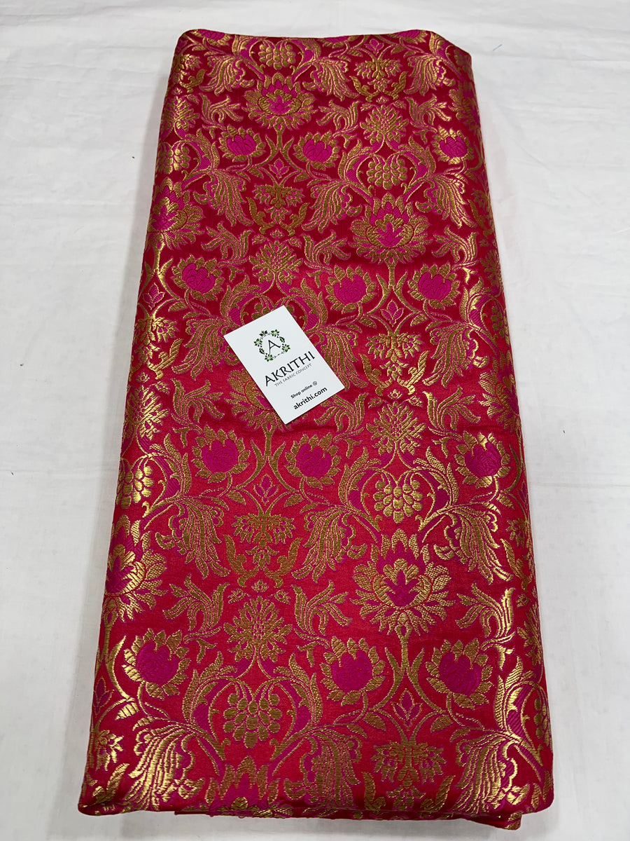 Banarasi brocade fabric