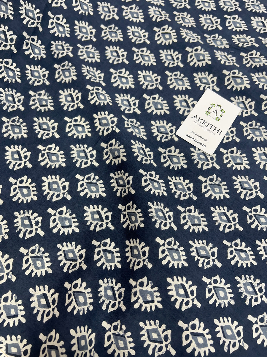 Printed pure cotton fabric