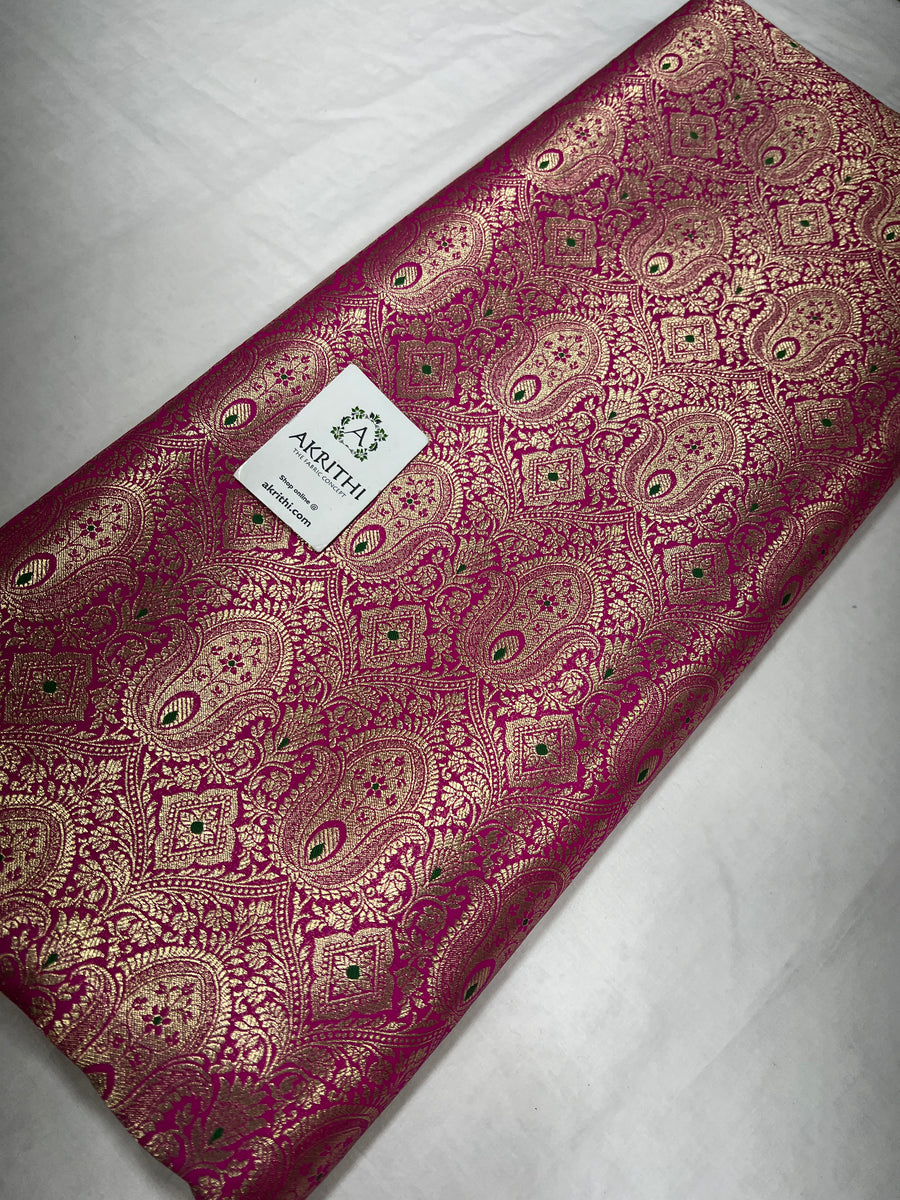 Banarasi brocade fabric