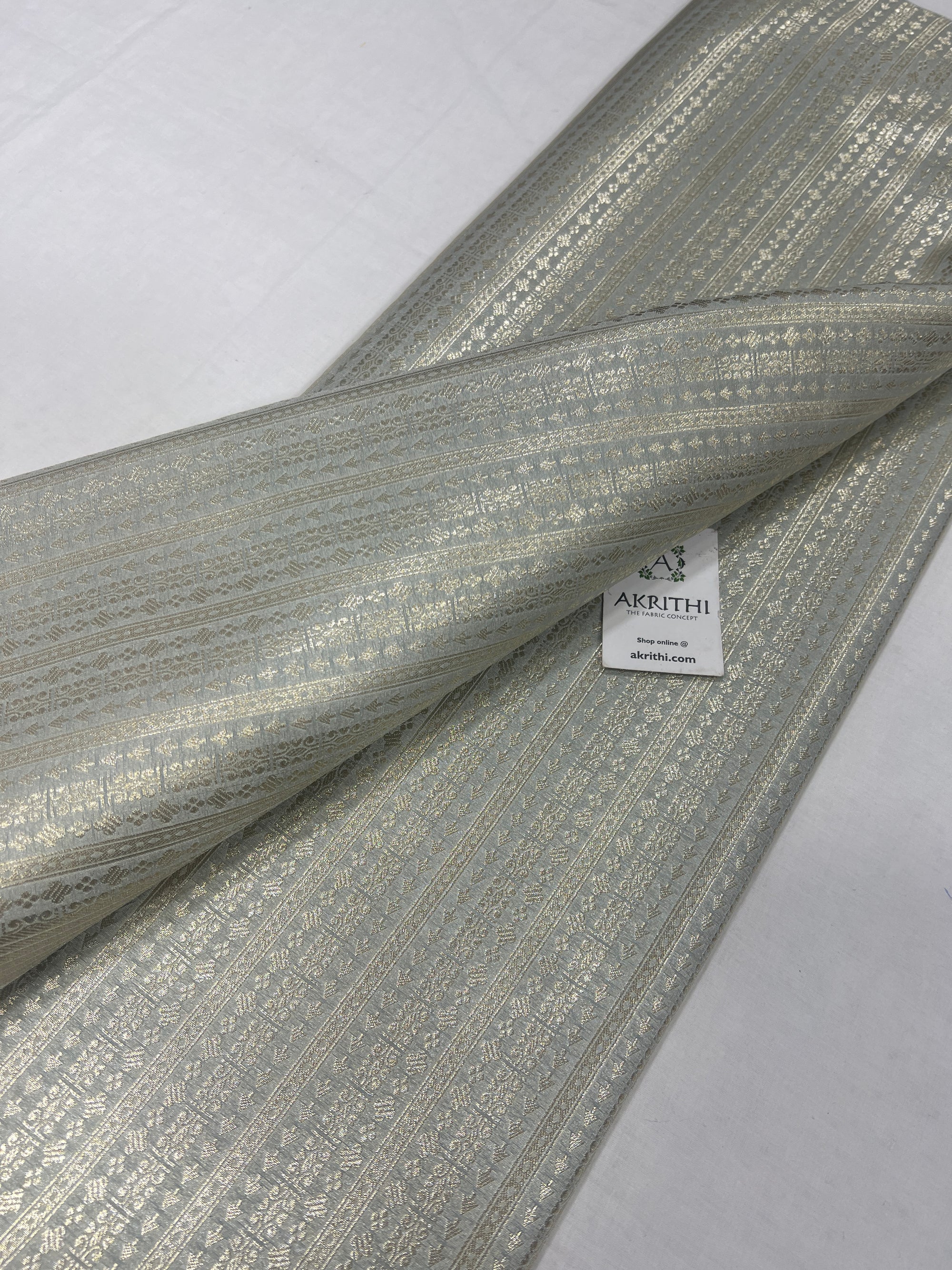 Pure Banarasi brocade fabric