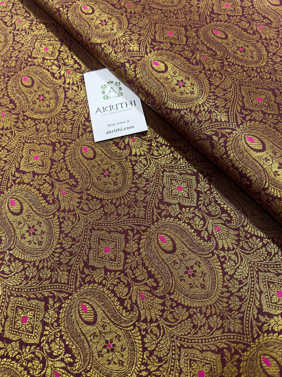 Banarasi brocade fabric