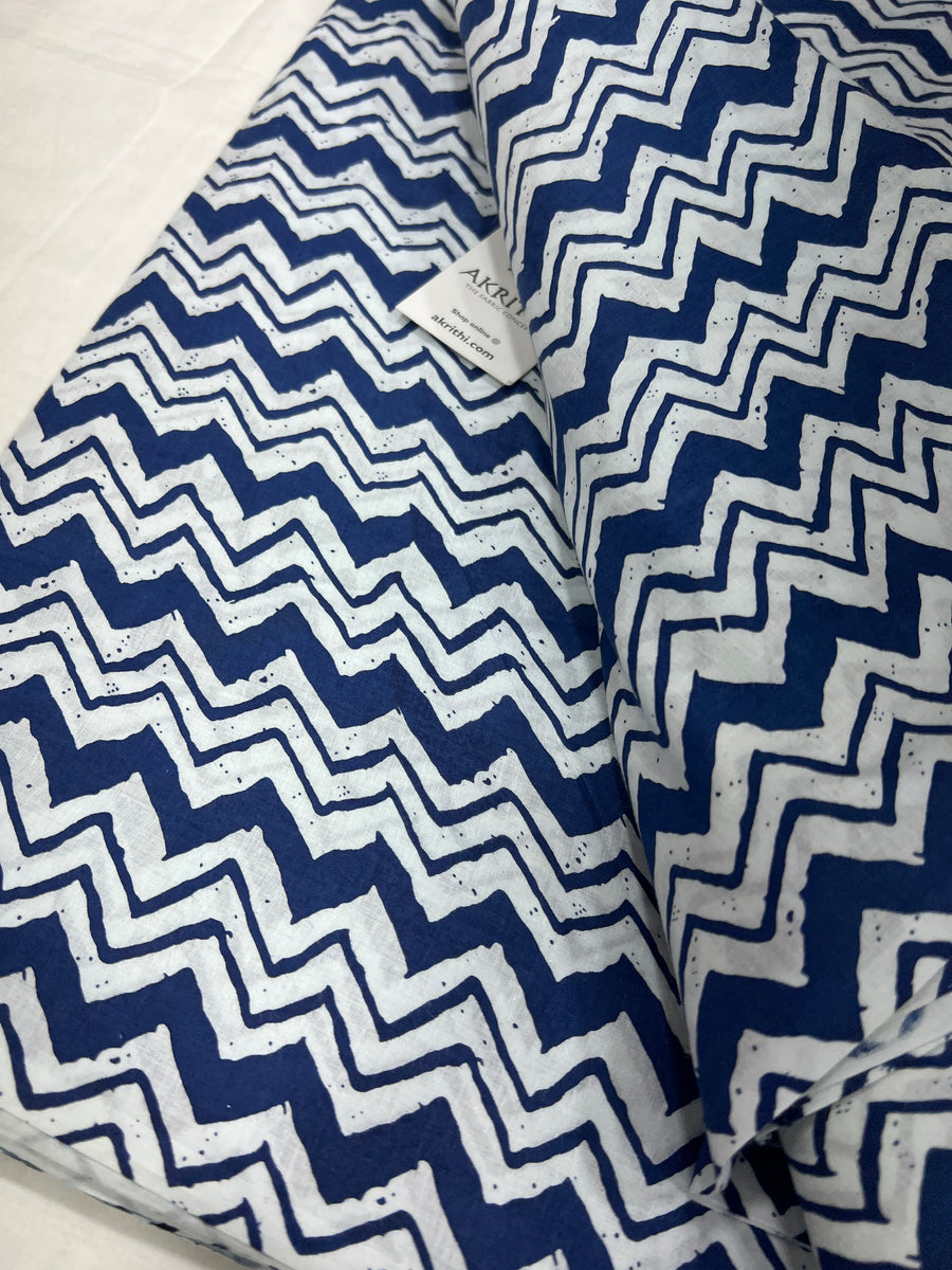 Printed pure cotton fabric