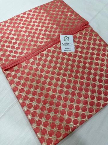 Banarasi chanderi lurex kurta fabric