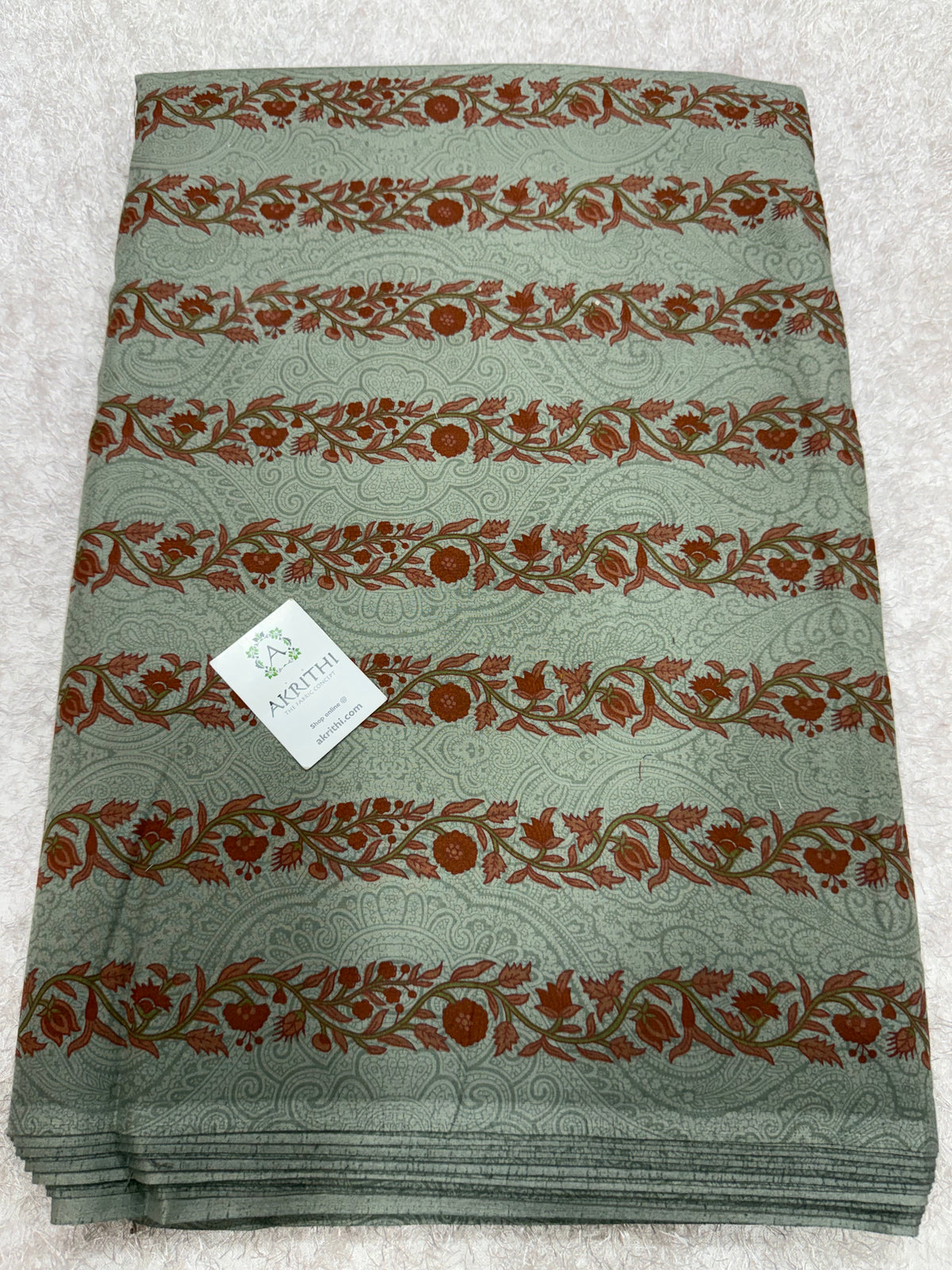 Printed pure cotton fabric