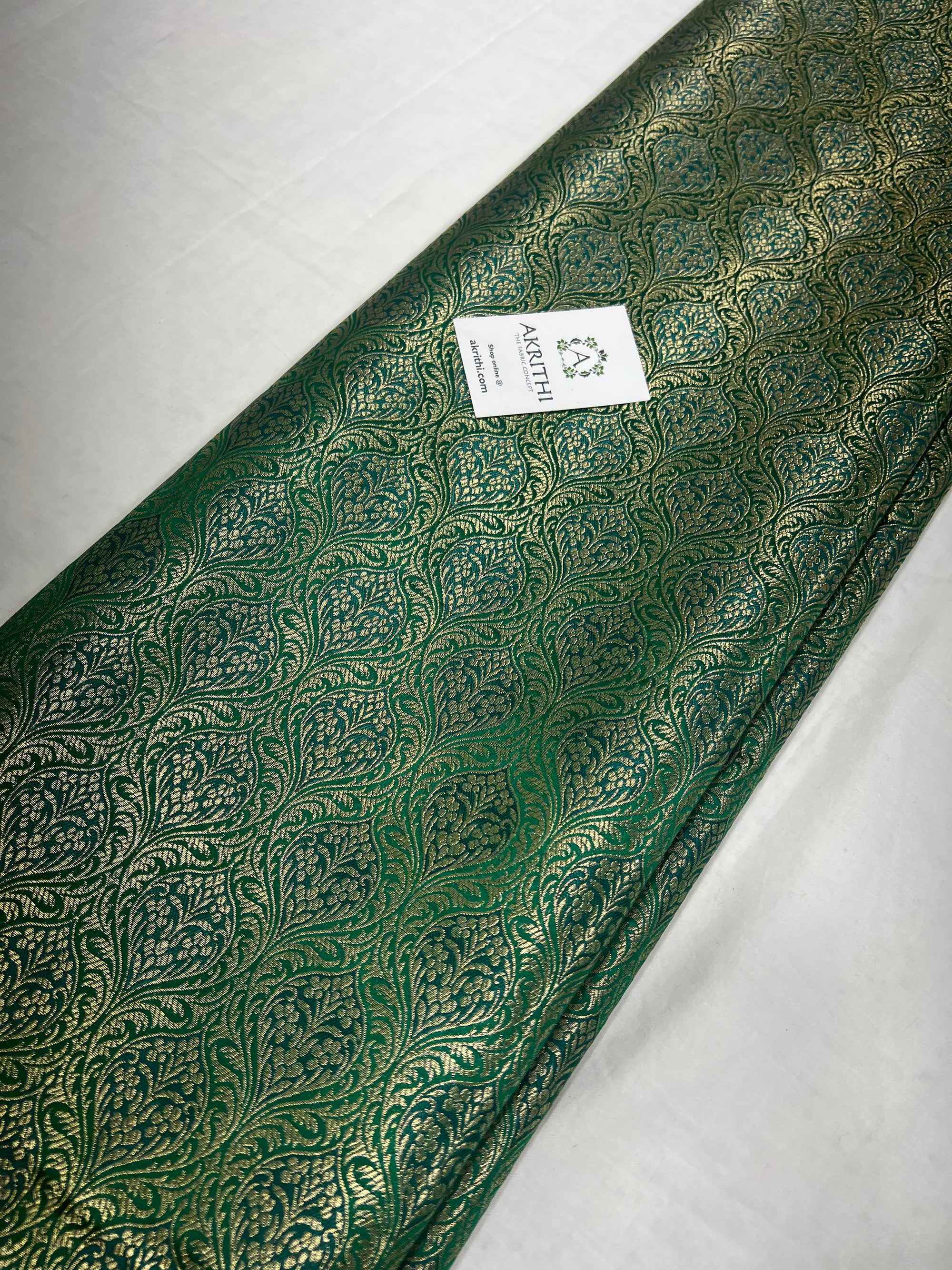 Pure Banarasi brocade fabric