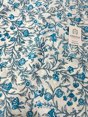 Printed pure cotton fabric