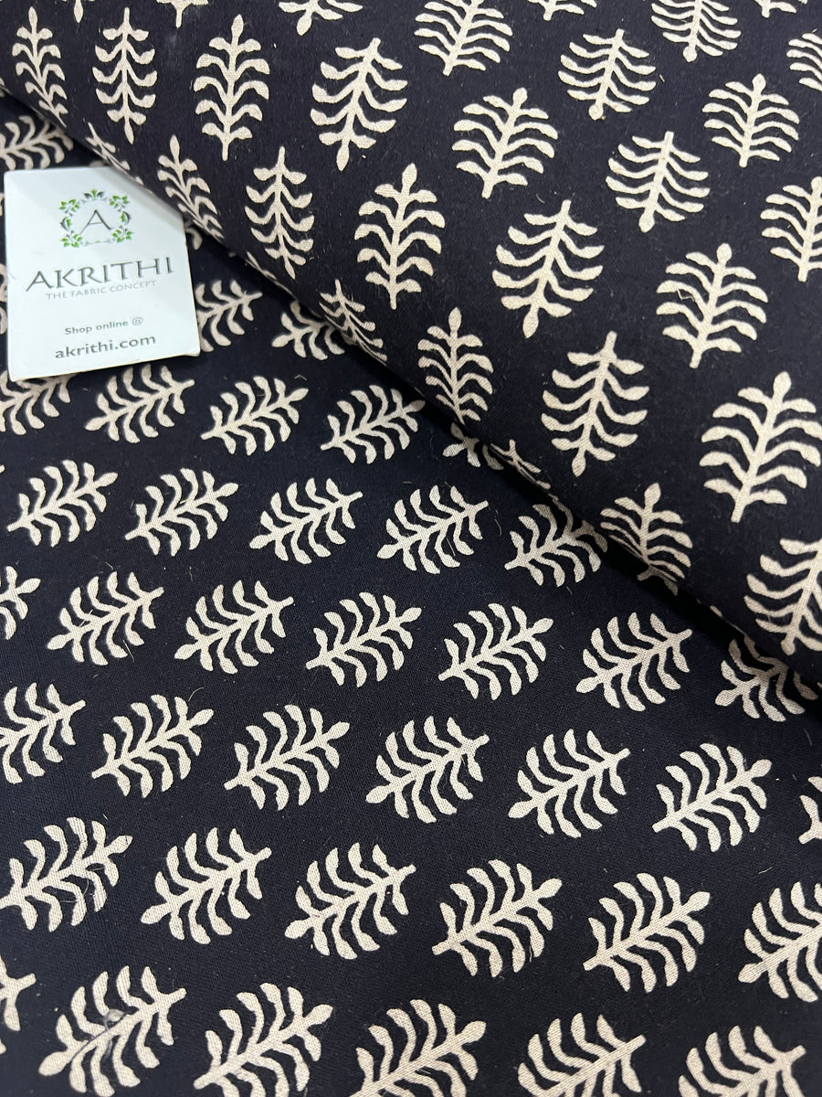 Printed pure cotton fabric