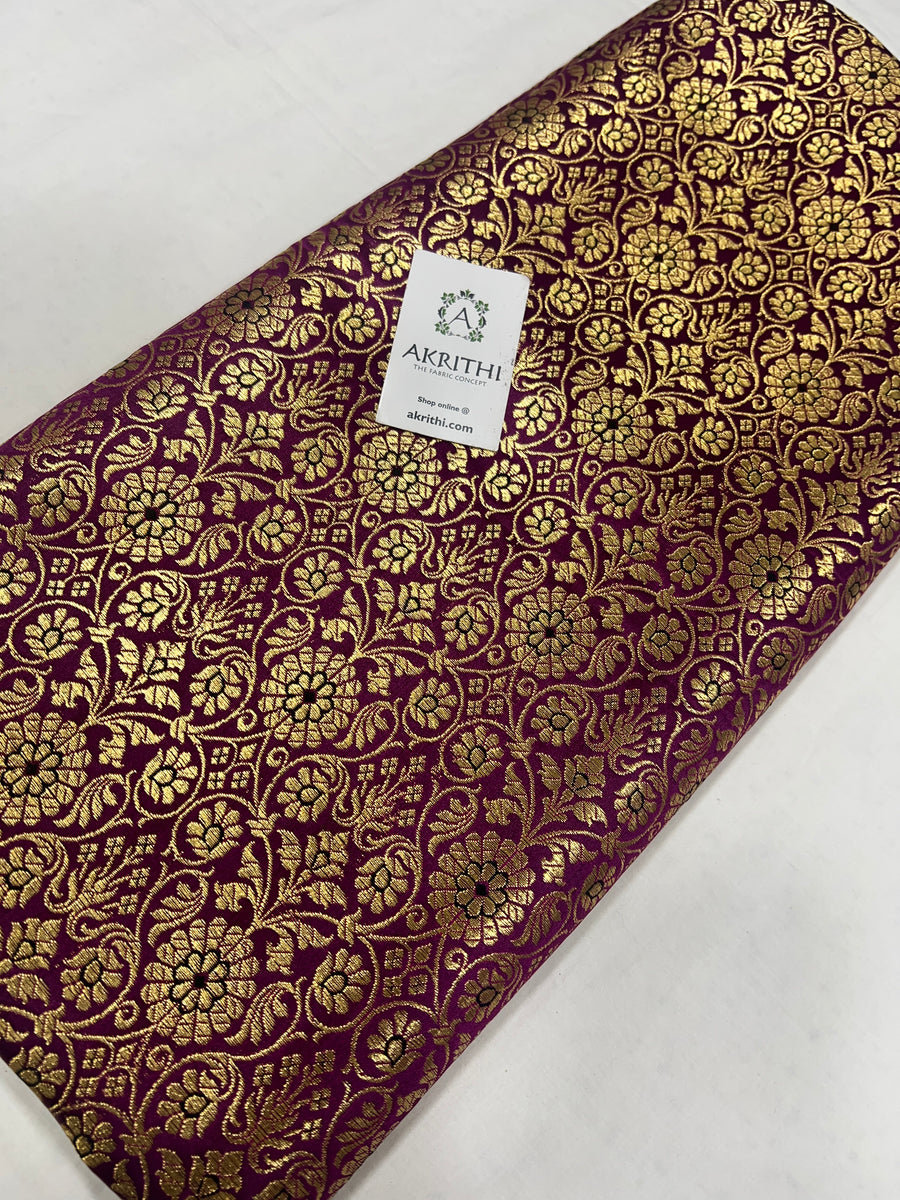 Banarasi brocade fabric